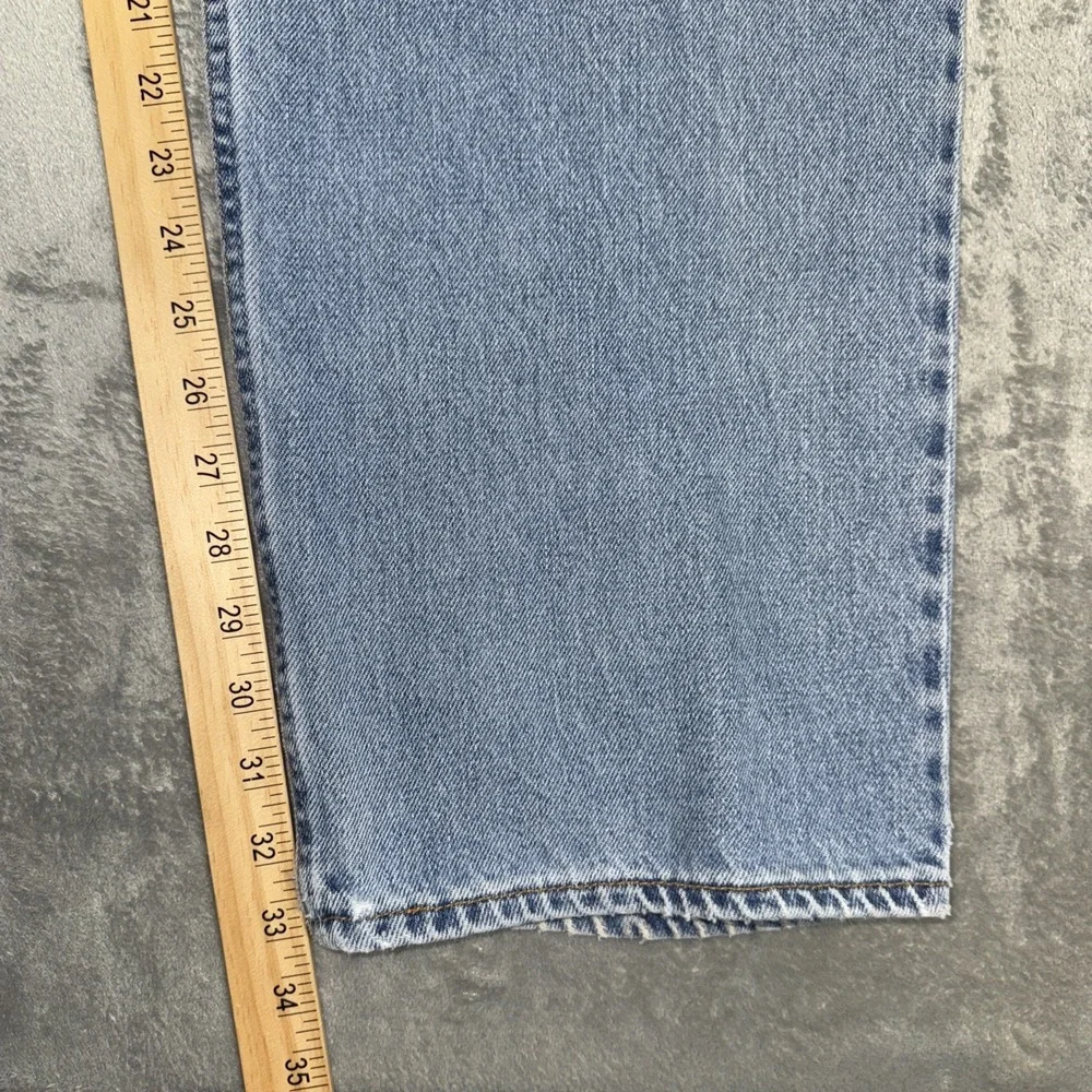 Vtg Levis 550 Jeans Relaxed Fit USA Made‎ 44x34 Blue Denim Jeans StoneWash *READ